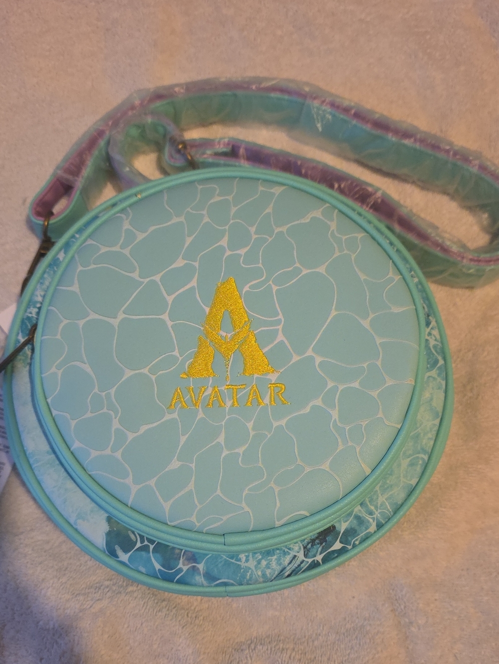 Disney Avatar Aqua Round Crossbody Bag